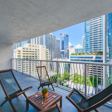 Wonderful Condo In The Heart Of Brickell With Pool Miami Exterior photo